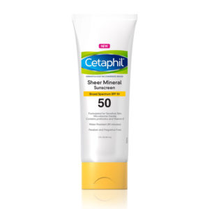 CETAPHIL Sheer Mineral Sunscreen Broad Spectrum Face & Body SPF 50