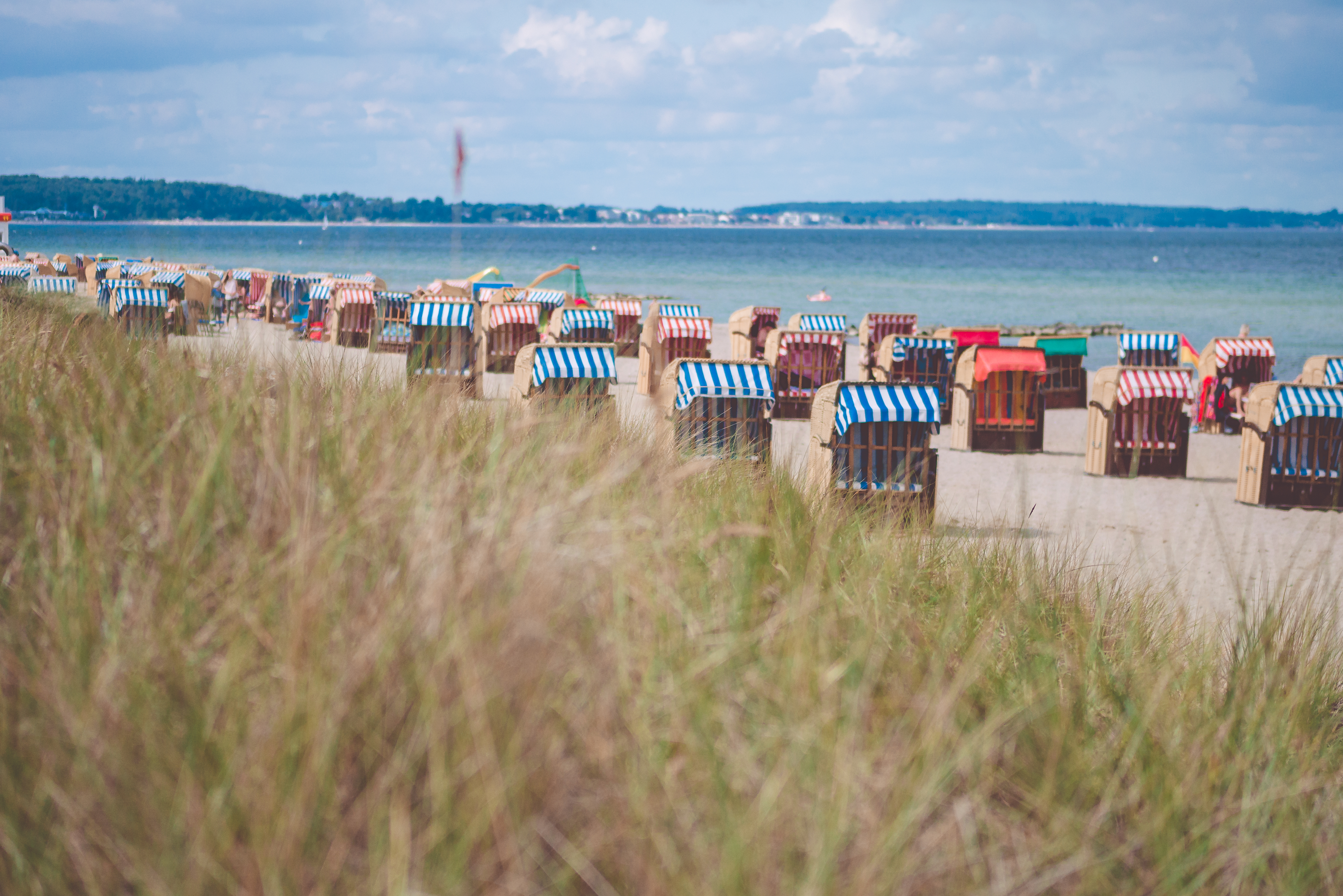 Strandkörbe Northern German Coast