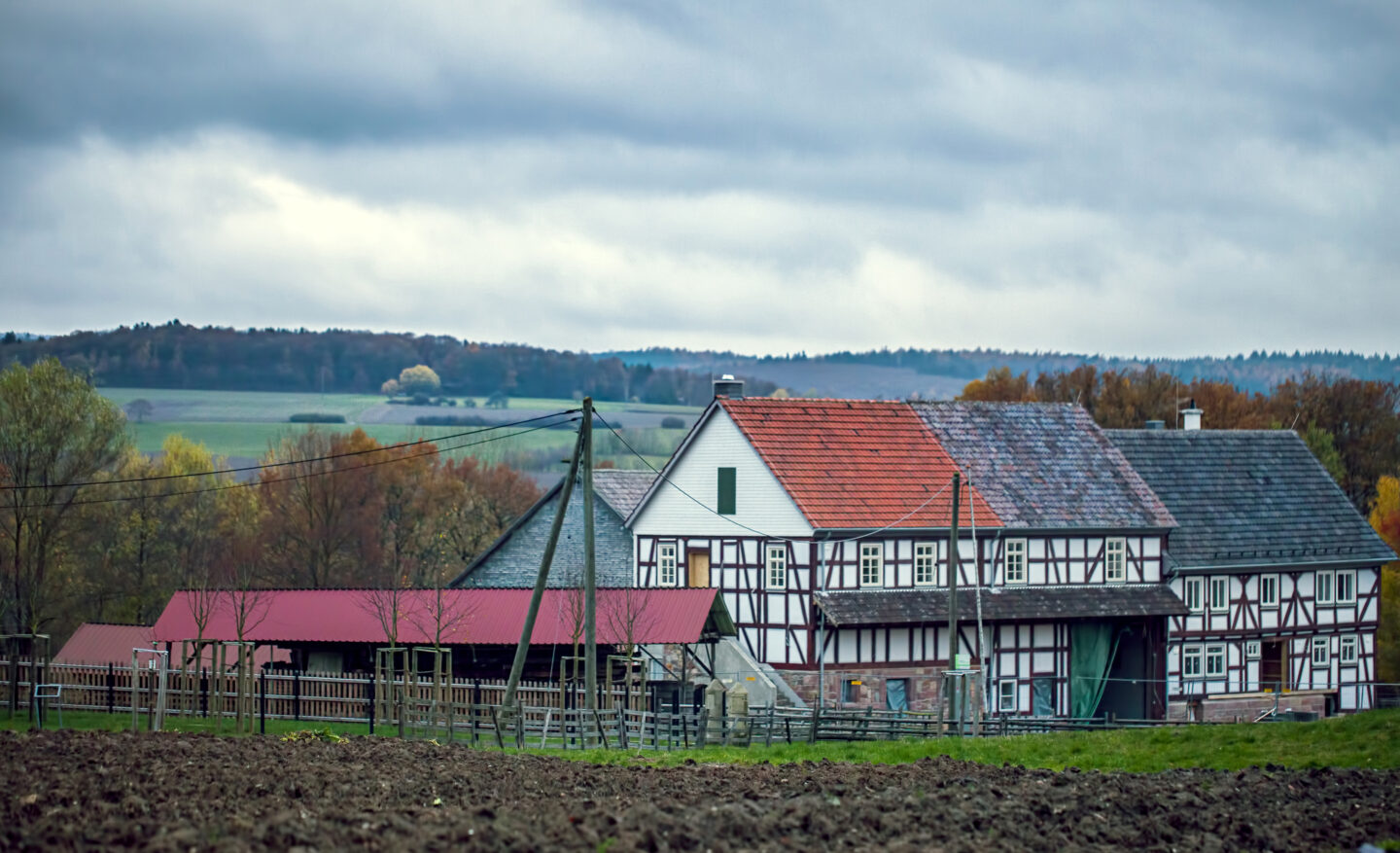 Altes Land, Old Farm houses, Germany